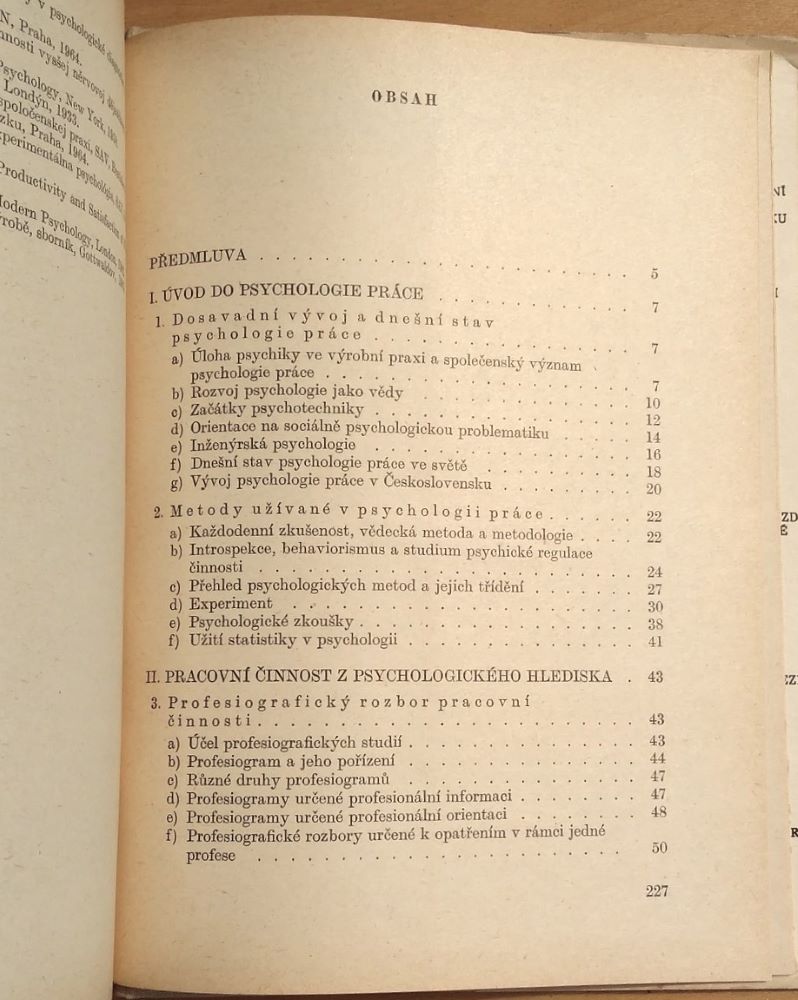 Psychologie práce a její užití