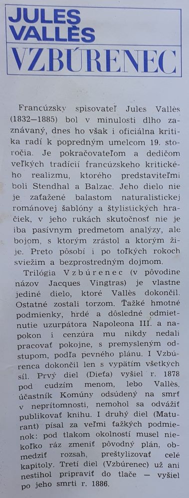 Vzbúrenec