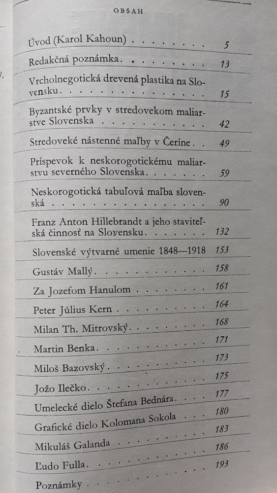 Umenie dávne i nedávne