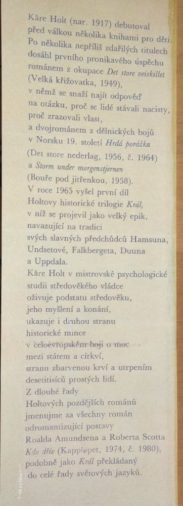Král / psychologická štúdia stredovekého vládcu