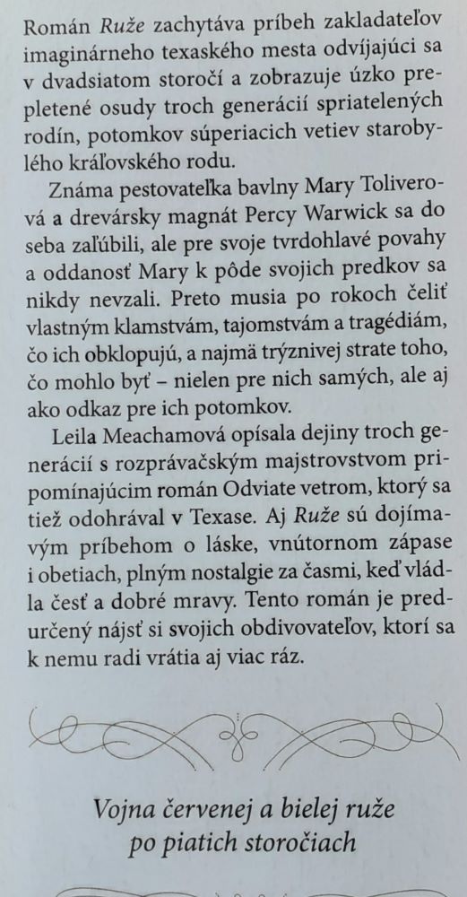 Ruže - romantická rodinná sága