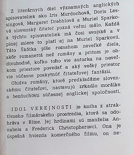 Idol verejnosti / Balada o predmestí