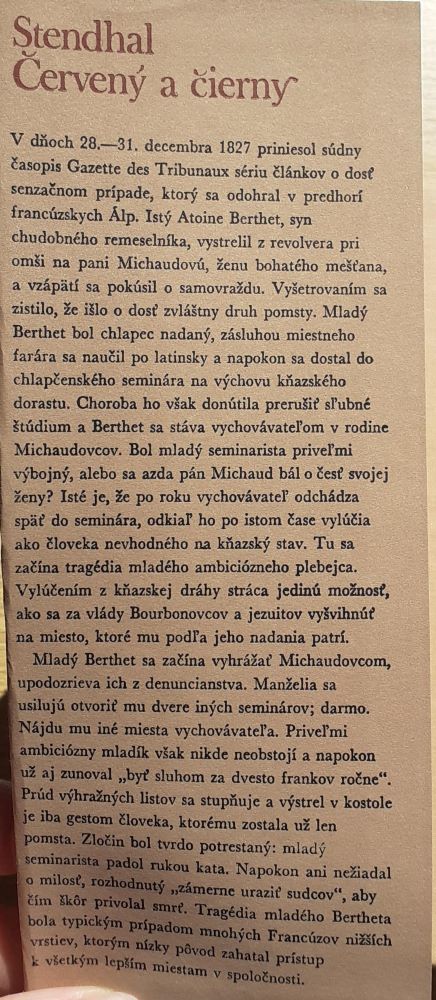 Stendhal / Zlatý fond svetovej literatúry