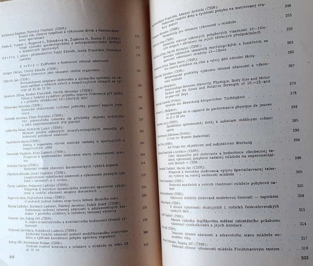 II. mezinárodní kongres o tělesné zdatnosti mládeže