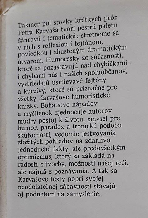 Humoresky a iné kratochvíle / Nová proza