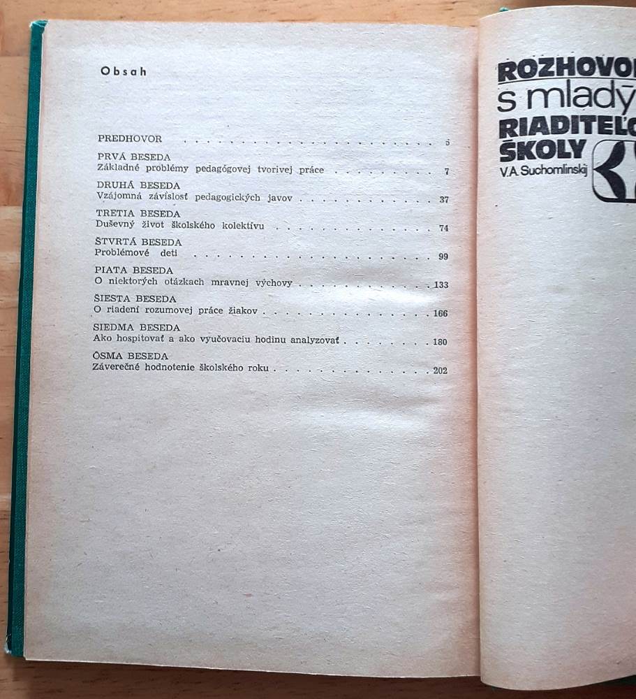 Rozhovory s mladým riaditeľom školy