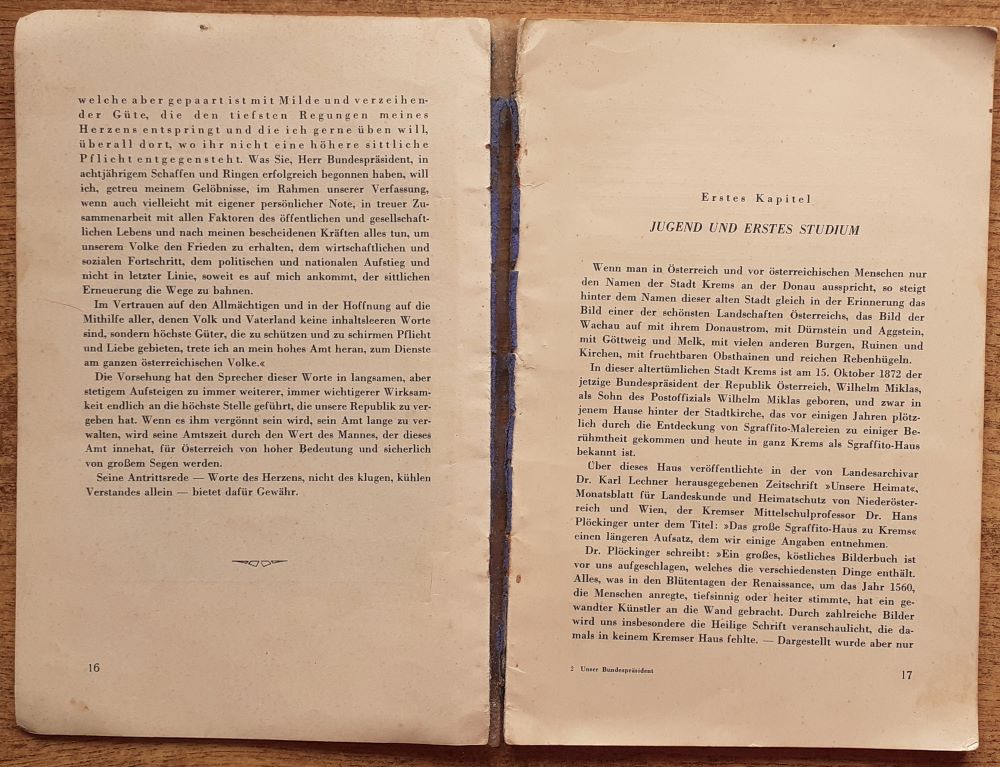 Unser Bundes Präsident