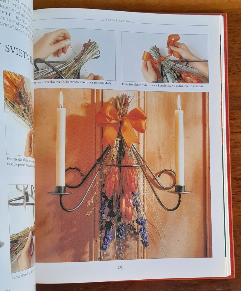 Sušené kvetiny (aranžovanie kvetín)