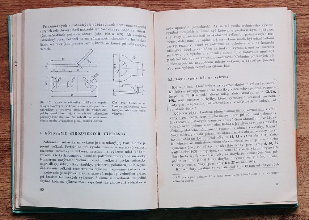 Technické kreslenie pre 2. a 3. ročník SVŠ