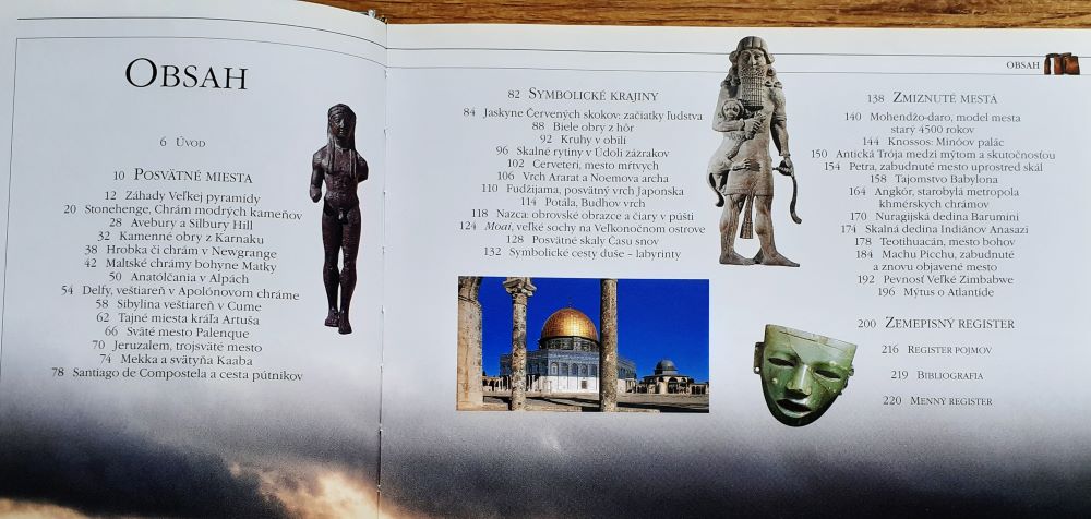 Kniha tajomných miest / Posvätné miesta, symbolické krajiny a stratené civilizácie