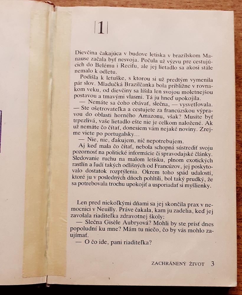 Zachránený život / Séria dievčatá v bielom / Čajka