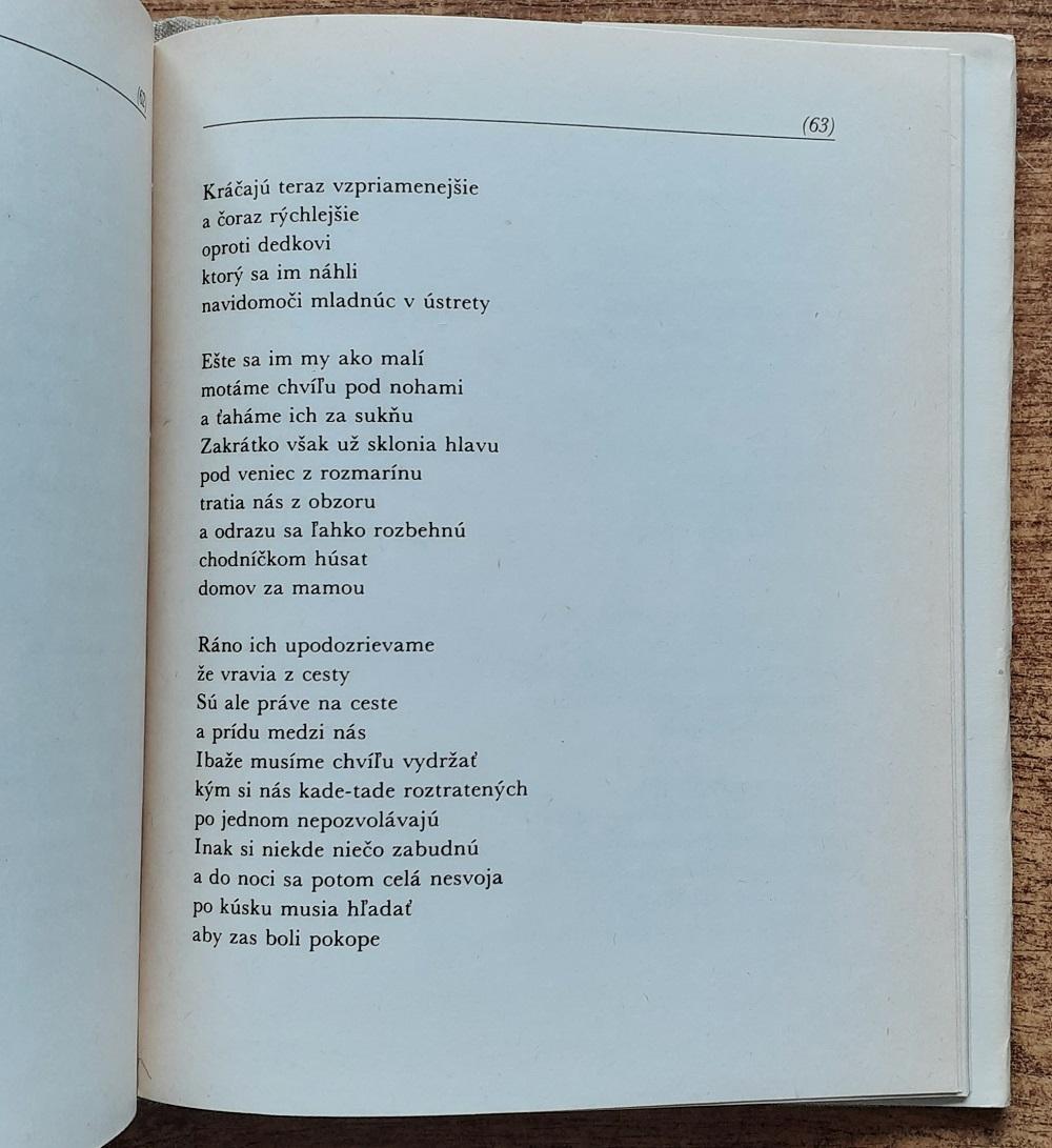 Piesočná pieseň / Kruh milovníkov poézie