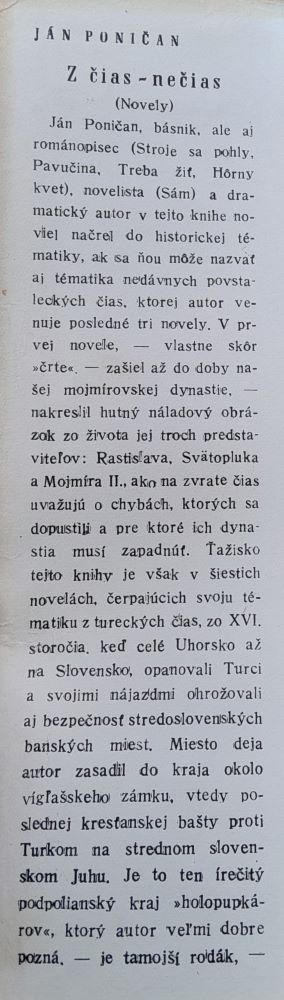Z čias - nečias