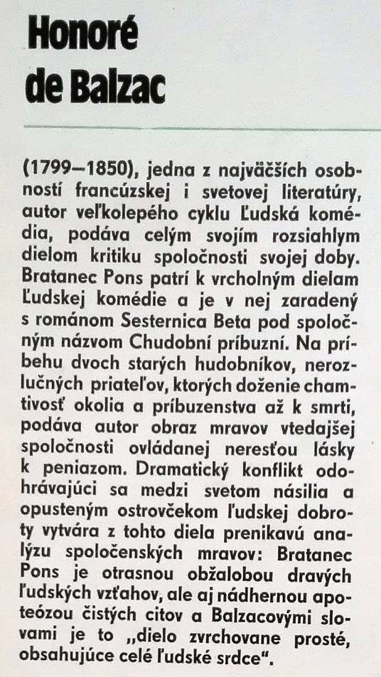 Bratanec Pons (Balzac)