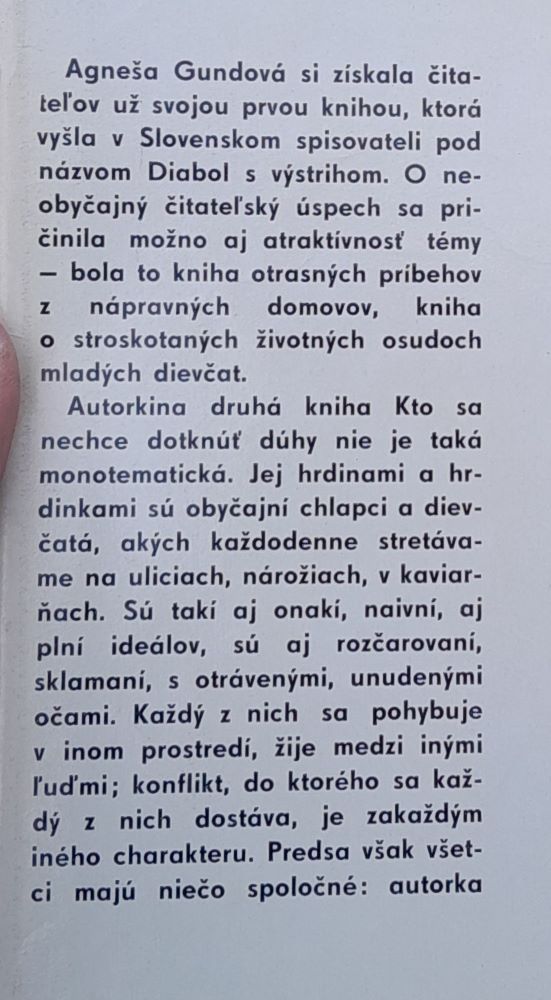 Kto sa nechce dotknúť dúhy