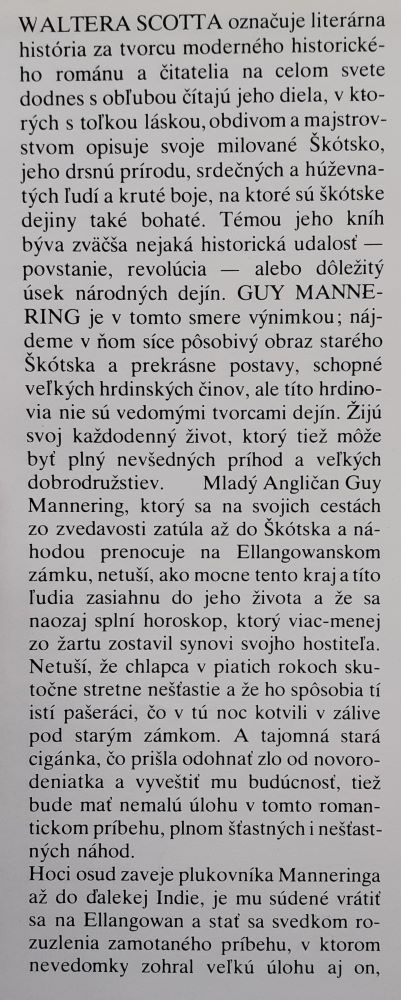 Guy mannering (W. Scott)