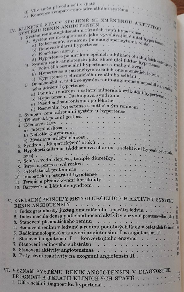 Systém renin - angiotensin a jeho význam pro klinickou praxi