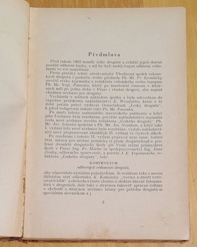 Kompendium odborných vědomostí drogistú
