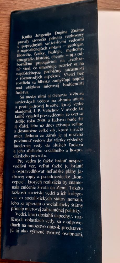 Známe pravdy storočia, Sovietski vedci o vojne a mieri
