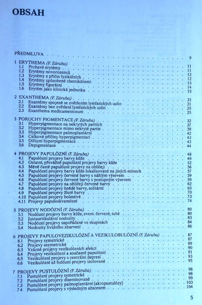 Diferenciální diagnostika kožních chorob