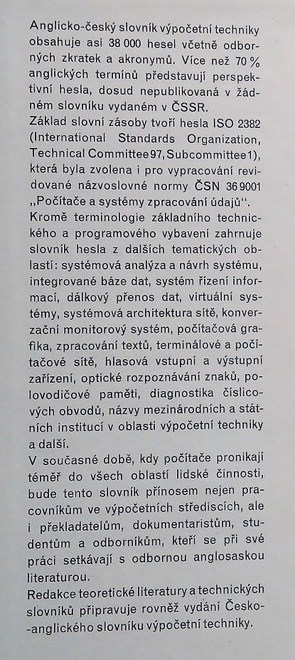 Anglicko-český slovník výpočetní techniky