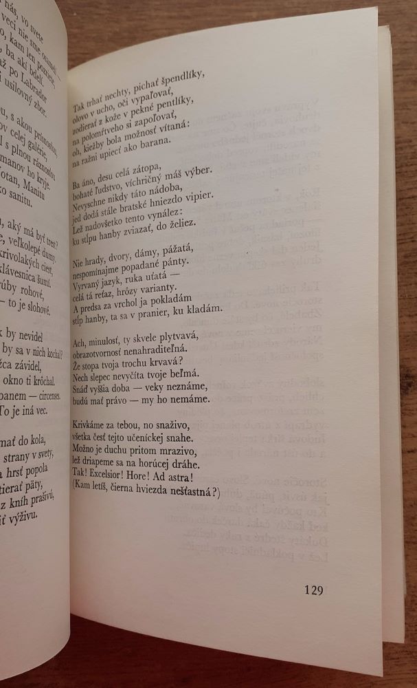 Európsky hodokvas / Moloch / Bábel / Stĺp hanby / Óda na poslednú a prvú / Parížske romance