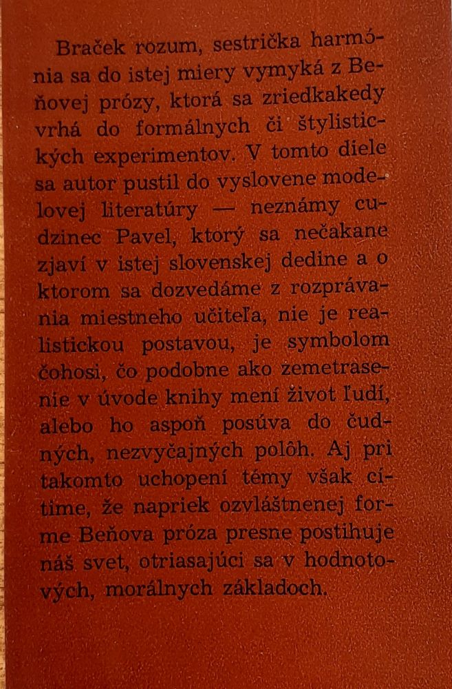 Braček rozum, sestrička harmónia