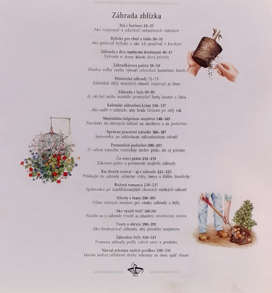 1000 nápadov a rád pre záhradkárov