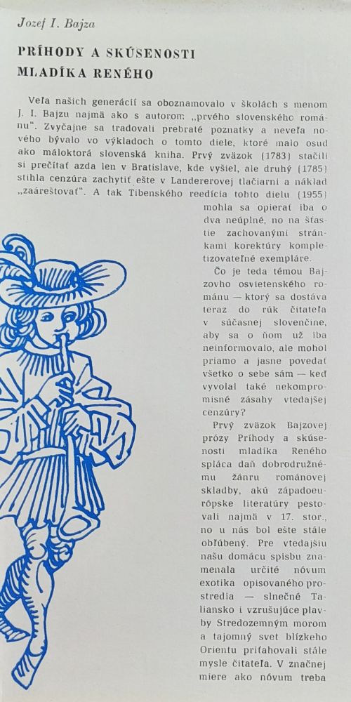 Príhody a skúsenosti mladíka Reného