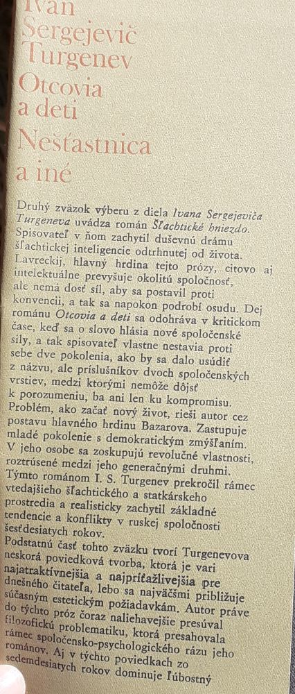 Ivan Sergejevič Turgenev II. - Zlatý fond