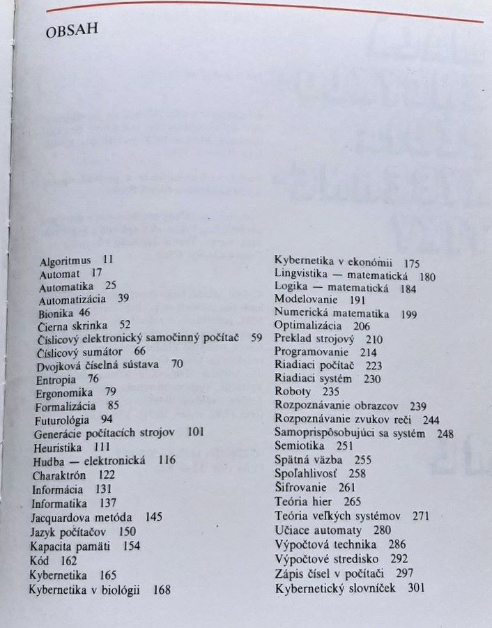 Malá encyklopédia kybernetiky