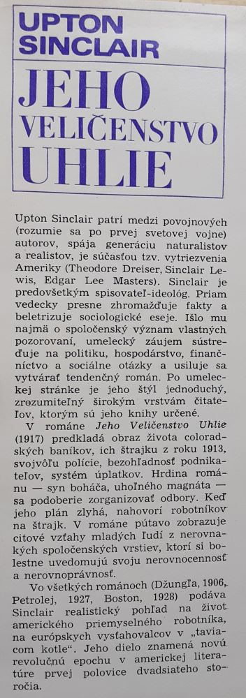 Jeho veličenstvo uhlie