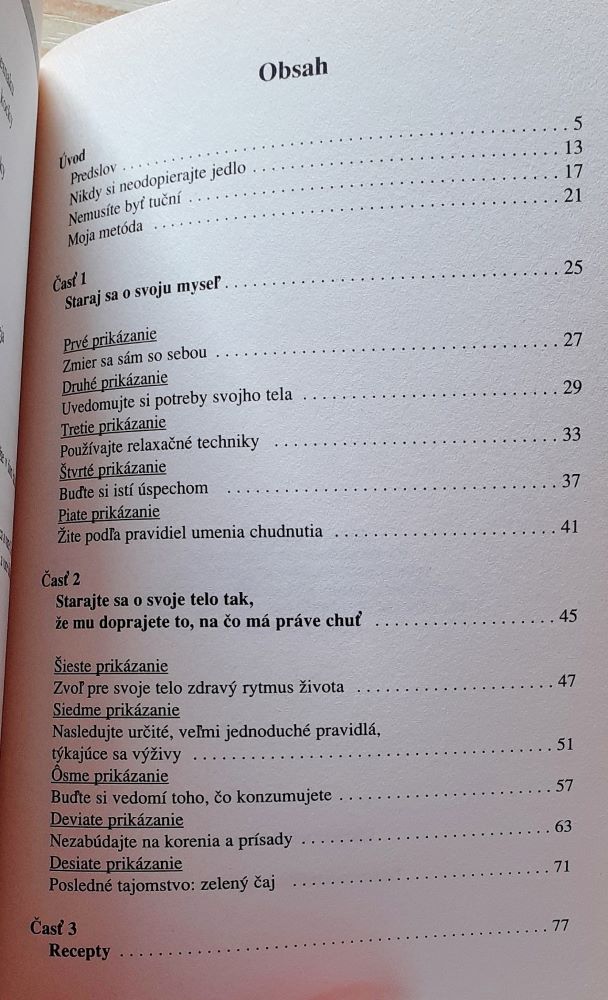 Tajomstvo môjho chudnutia
