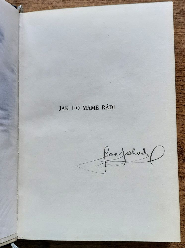 Jak ho máme rádi / Psáno k osmdesátým narozeninám presidenta T.G. Masaryka