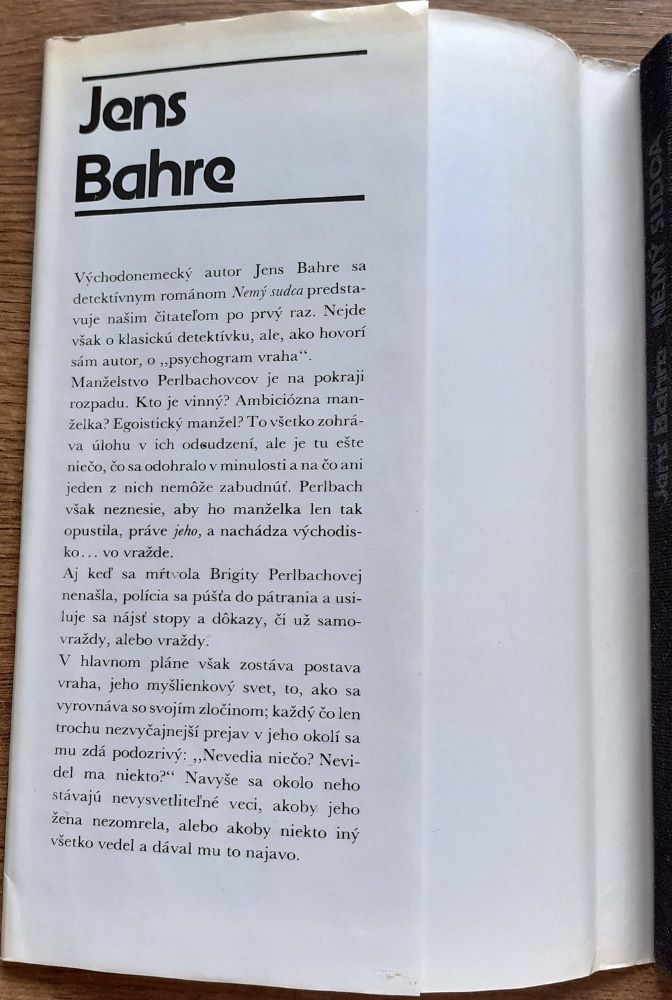 Nemý sudca / detektívka