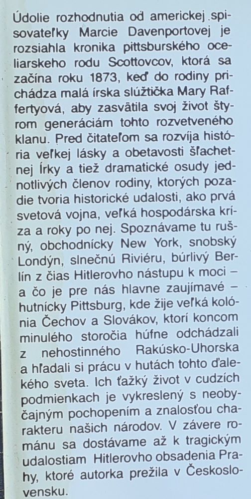 Údolie rozhodnutia (tri diely v jednej knihe)