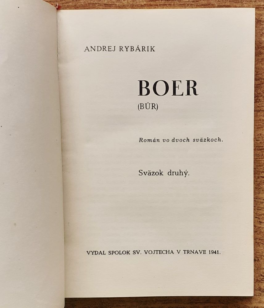 Boer (Búr) 1. 2.
