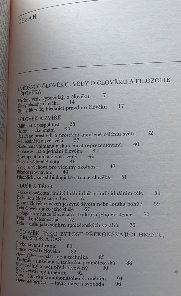 Co je člověk?