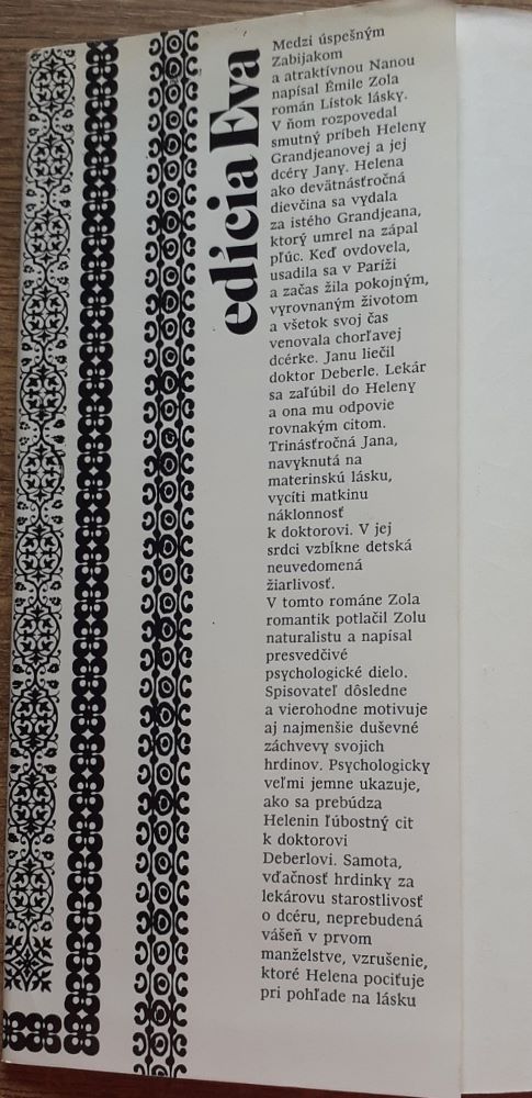 Lístok lásky (Émile Zola)