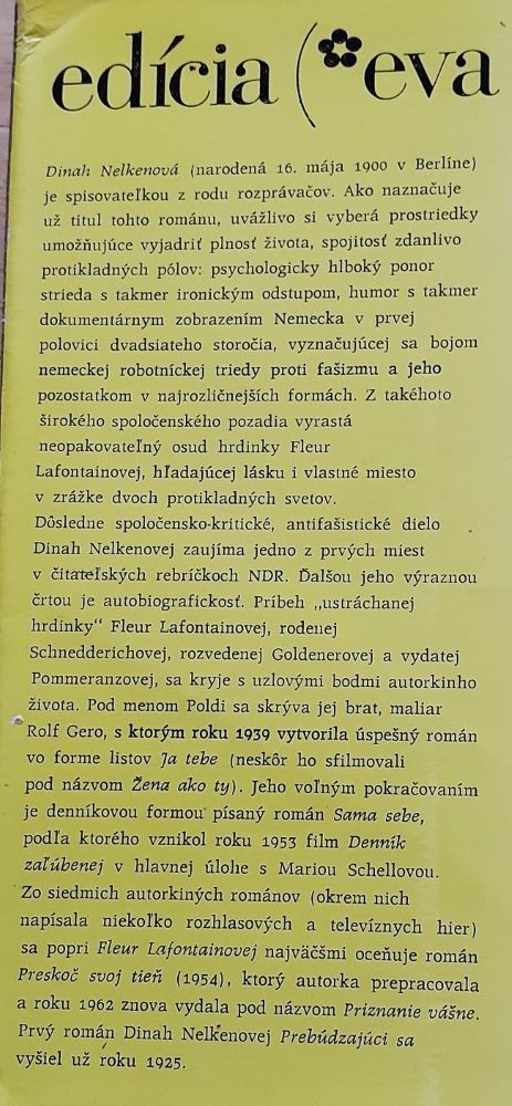 Ustráchaný hrdinský život istej ženy zvanej Fleur Lafontainová