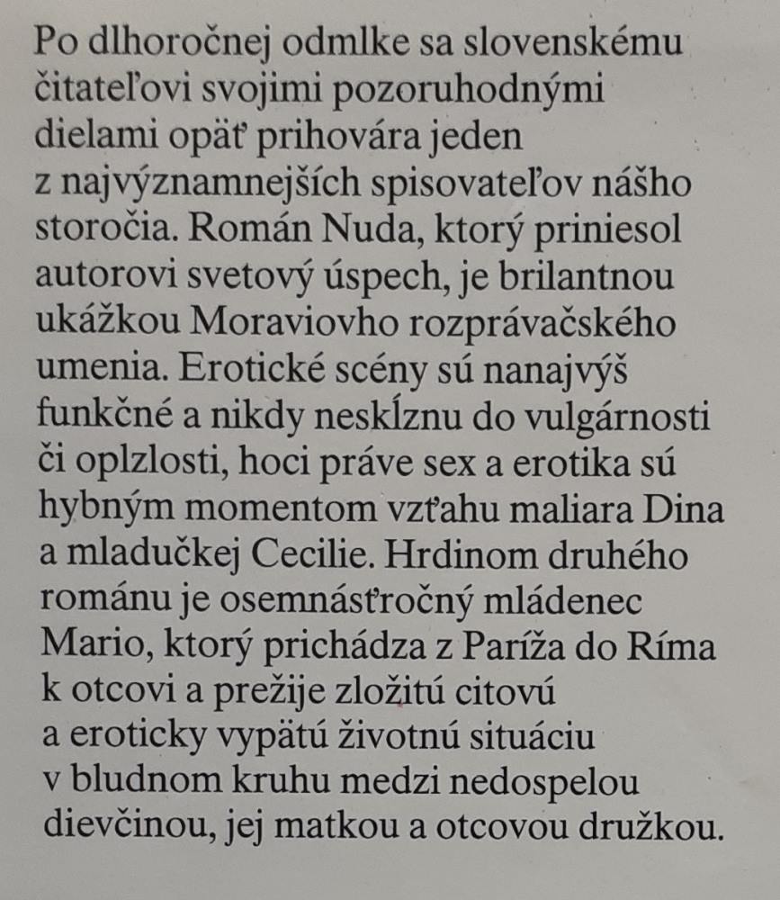 Nuda / Cesta do Ríma - A. Moravia
