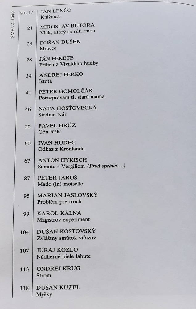 Správy z neznámych svetov / Antológia slovenskej sci-fi poviedky