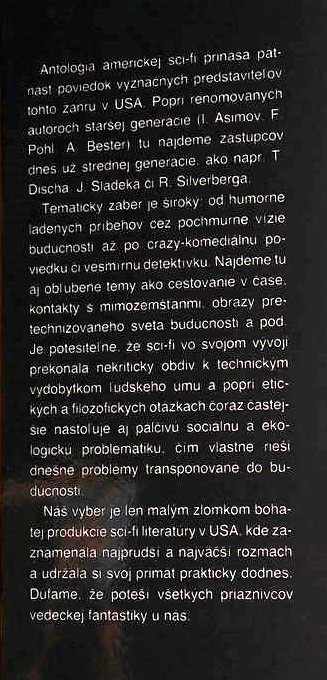 Deti vesmírnej noci / Antológia americkej sci-fi