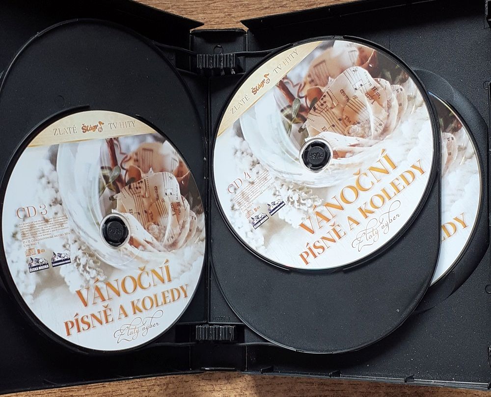 Vánoční písně a koledy - 4 CD + 2 DVD