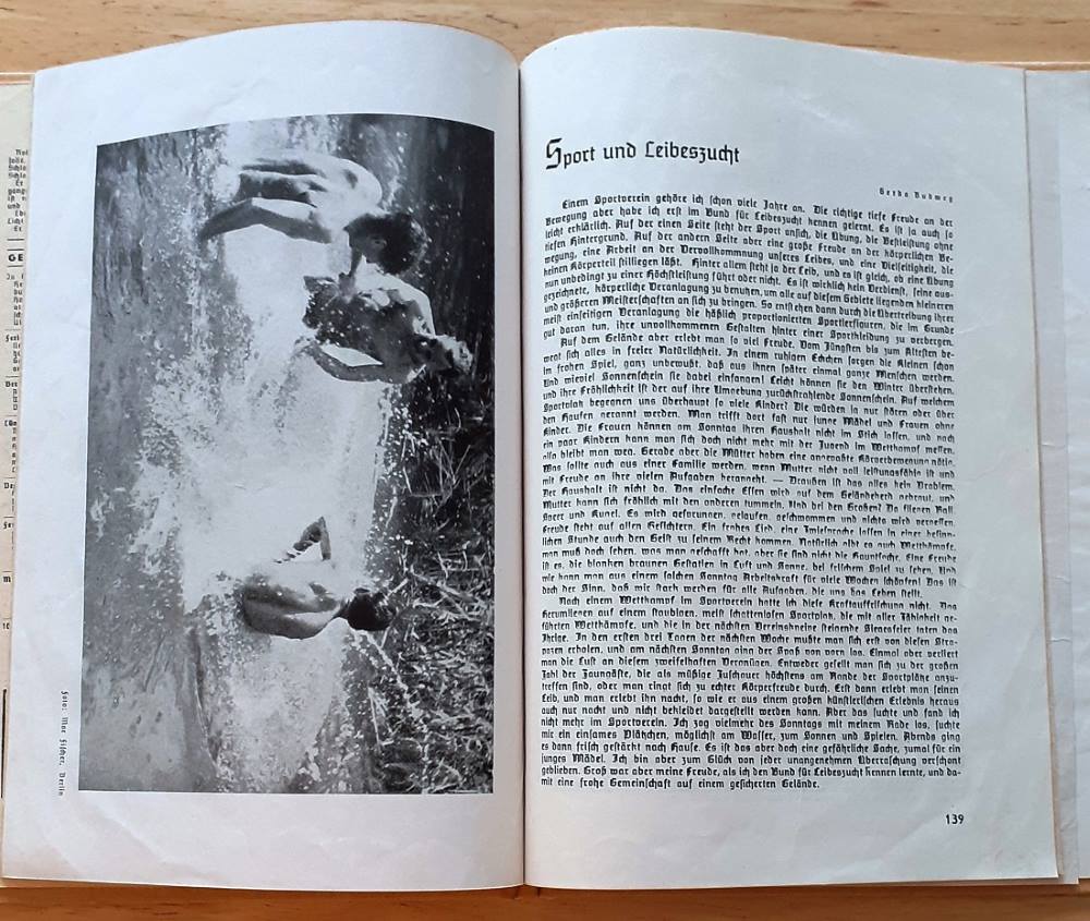 Deutsche Leibeszucht, Blätter für naturnahe und arteigene Lebensgestaltung