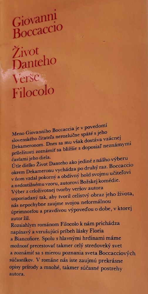 Giovanni Boccaccio II. / Zlatý fond