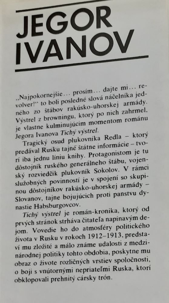 Tichý výstrel
