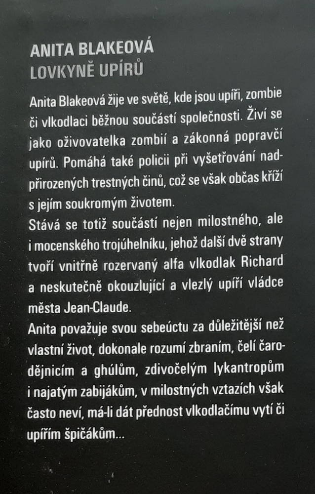 Anita Blakeová lovec upírú 10. / Narcis v řetězech
