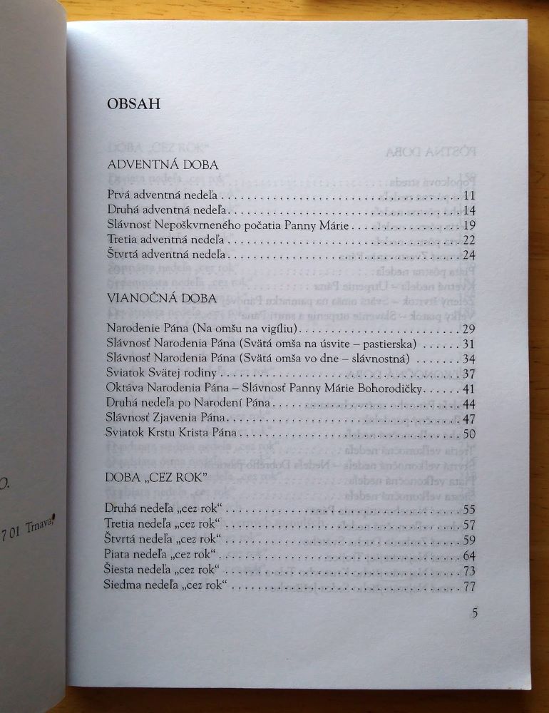 Káž Božie slovo / Myšlienky k homíliám / Cyklus C