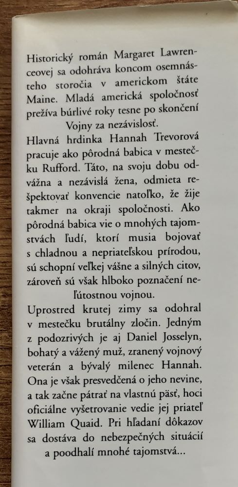 Oheň a ľad / 1 diel série Hannah Trevor